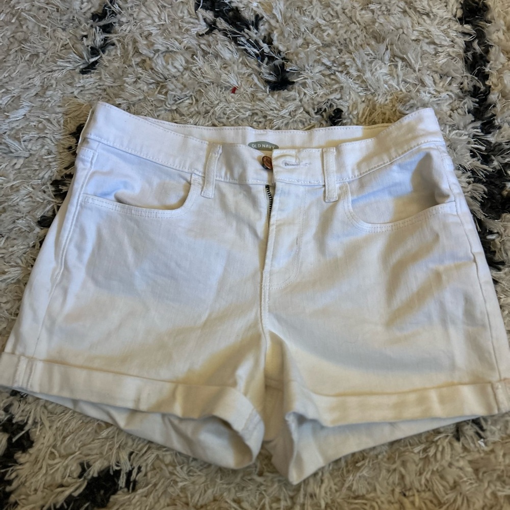 Women's White Shorts
